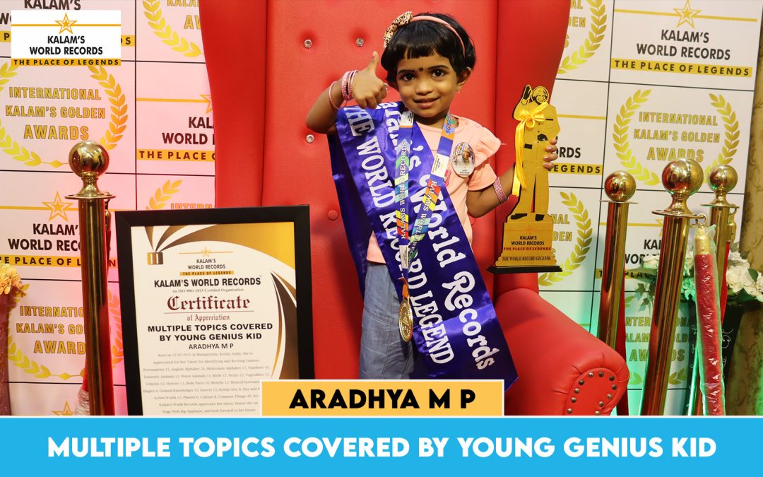 Multiple Topics Covered by Young Genius Kid
