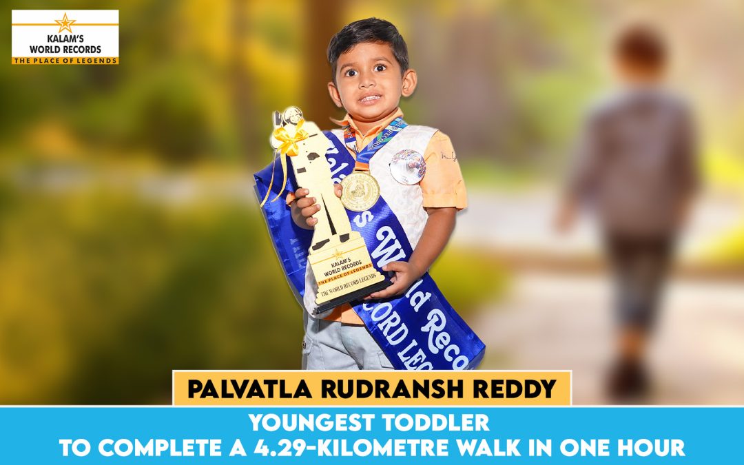 Youngest Toddler to Complete a 4.29-kilometre Walk in One Hour