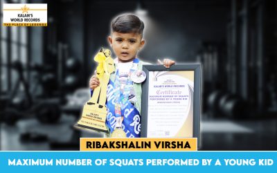 Maximum Number of Squats Performed by a Young Kid