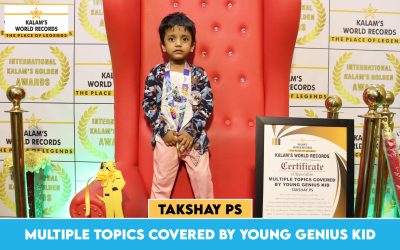 Multiple Topics Covered by Young Genius Kid