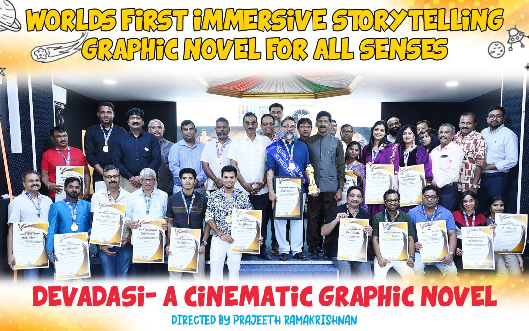 World’s First Immersive Storytelling Graphic Novel for All Senses