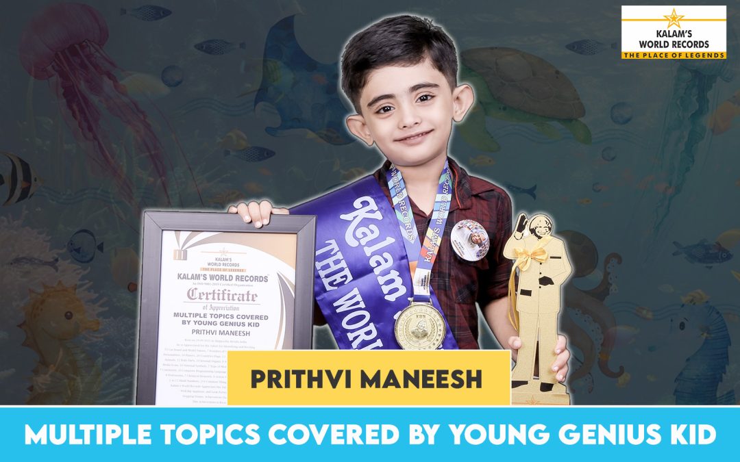 Multiple Topics Covered by Young Genius Kid
