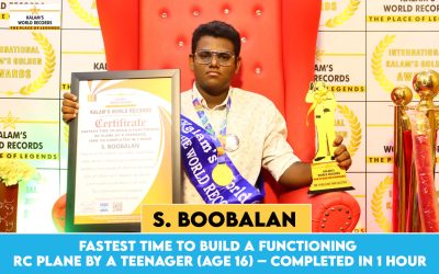 Fastest Time to Build a Functioning Rc Plane by a Teenager (Age 16) – Completed in 1 Hour
