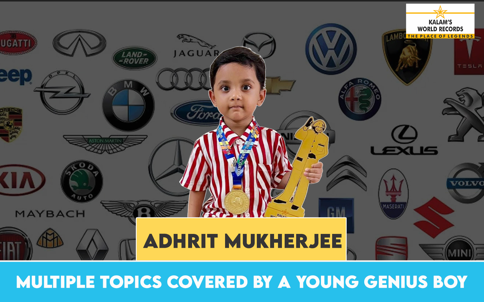 Topic Boy MULTIPLE TOPICS COVERED BY A YOUNG GENIUS BOY - Kalams World Records