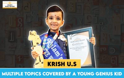 Multiple Topics Covered by a Young Genius Kid
