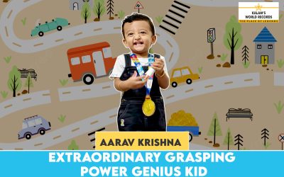 EXTRAORDINARY GRASPING POWER GENIUS KID