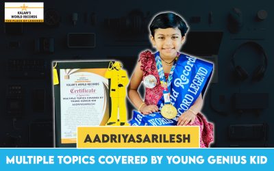Multiple Topics Covered by Young Genius Kid
