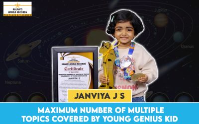 Maximum Number of Multiple Topics Covered by Young Genius Kid