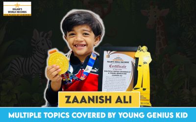 Multiple Topics Covered by Young Genius Kid