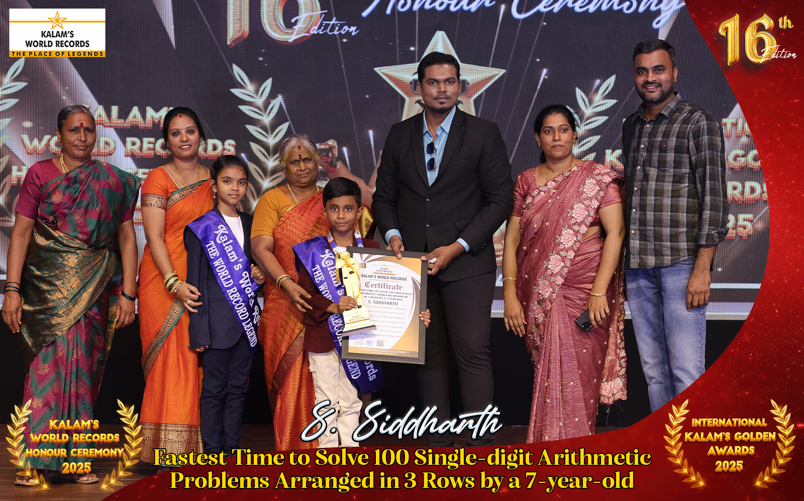 World Record Math Problems Fastest Time to Solve 100 Single-digit Arithmetic Problems Arranged in ...