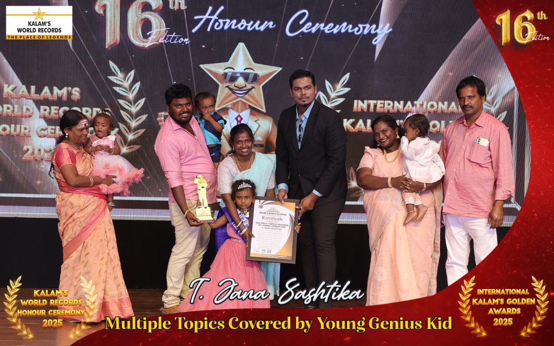 MULTIPLE TOPICS COVERED BY YOUNG GENIUS KID