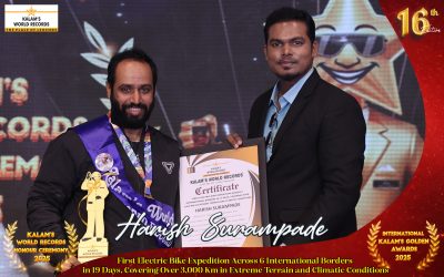 First Electric Bike Expedition Across 6 International Borders in 19 Days, Covering Over 3,000 Km in Extreme Terrain and Climatic Conditions