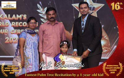 Fastest Palm Tree Recitation by a 4-year-old Kid