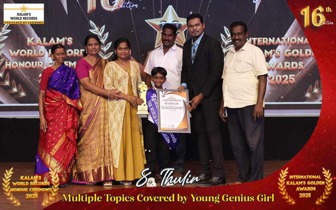 Multiple Topics Covered by Young Genius Girl