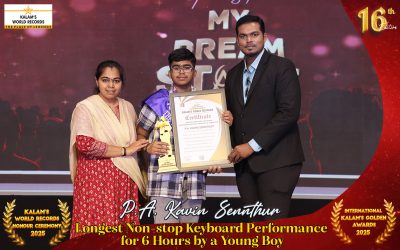 Longest Non-stop Keyboard Performance for 6 Hours by a Young Boy