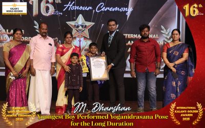 Youngest Boy Performed Yoganidrasana Pose for the Long Duration