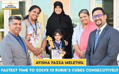 Fastest Time to Solve 10 Rubik’s Cubes Consecutively