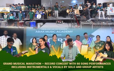 GRAND MUSICAL MARATHON – RECORD CONCERT WITH 60 SONG PERFORMANCES INCLUDING INSTRUMENTALS & VOCALS BY SOLO AND GROUP ARTISTS