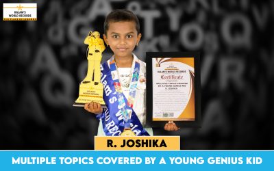 Multiple Topics Covered by a Young Genius Kid