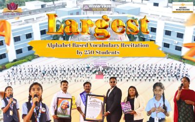 Largest Alphabet-based Vocabulary Recitation by 250 Students