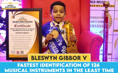 Fastest Identification of 126 Musical Instruments in the Least Time