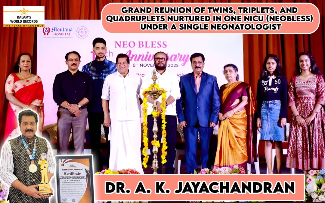Grand Reunion of Twins, Triplets, and Quadruplets Nurtured in One NICU (Neobless) Under a Single Neonatologist