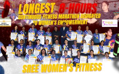 LONGEST 8-HOUR CONTINUOUS FITNESS MARATHON DEDICATED TO WOMEN’S EMPOWERMENT