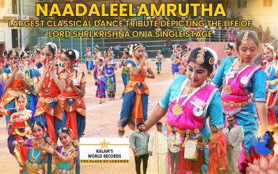 Naadaleelamrutha – Largest Classical Dance Tribute Depicting the Life of Lord Shri Krishna on a Single Stage