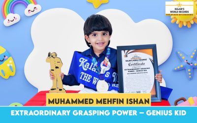 EXTRAORDINARY GRASPING POWER – GENIUS KID