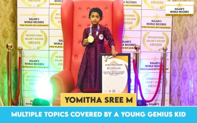 MULTIPLE TOPICS COVERED BY A YOUNG GENIUS KID