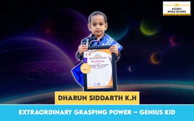 EXTRAORDINARY GRASPING POWER – GENIUS KID