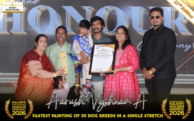 Fastest Painting of 30 Dog Breeds in a Single Stretch
