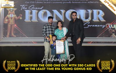 IDENTIFIED THE ODD ONE OUT WITH 250 CARDS IN THE LEAST TIME BY A YOUNG GENIUS KID