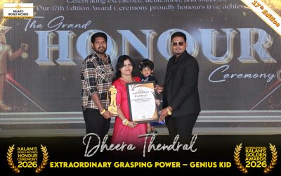 EXTRAORDINARY GRASPING POWER – GENIUS KID