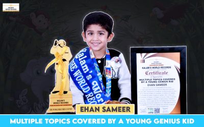 Multiple Topics Covered by a Young Genius Kid