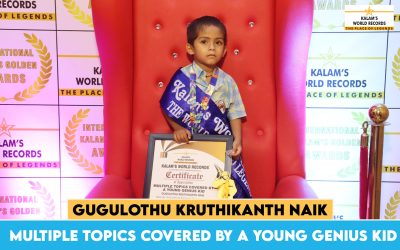 Multiple Topics Covered by a Young Genius Kid