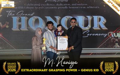 EXTRAORDINARY GRASPING POWER – GENIUS KID