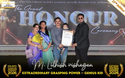 EXTRAORDINARY GRASPING POWER – GENIUS KID