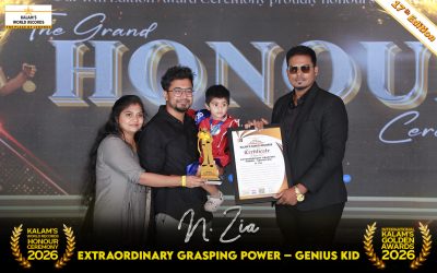 EXTRAORDINARY GRASPING POWER – GENIUS KID