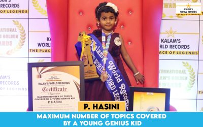 Maximum Number of Topics Covered by a Young Genius Kid