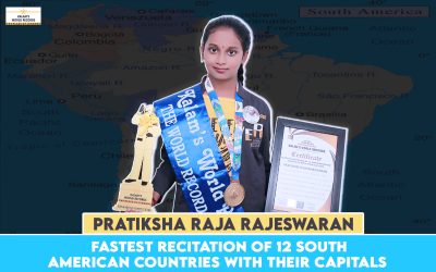 Fastest Recitation of 12 South American Countries With Their Capitals