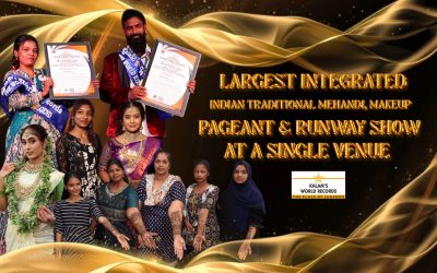 LARGEST INTEGRATED INDIAN TRADITIONAL MEHANDI, MAKEUP PAGEANT & RUNWAY SHOW AT A SINGLE VENUE