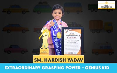 EXTRAORDINARY GRASPING POWER – GENIUS KID