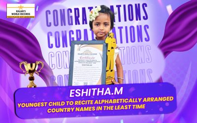 Youngest Child to Recite Alphabetically Arranged Country Names in the Least Time