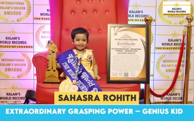 EXTRAORDINARY GRASPING POWER – GENIUS KID