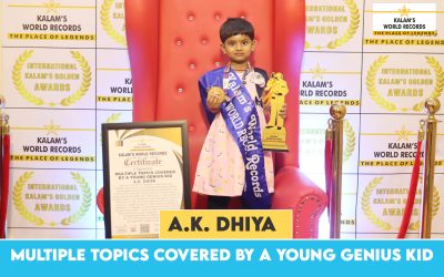 MULTIPLE TOPICS COVERED BY A YOUNG GENIUS KID