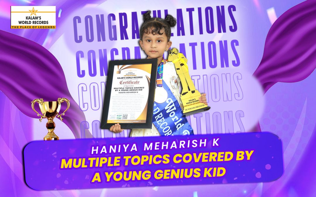 MULTIPLE TOPICS COVERED BY A YOUNG GENIUS KID