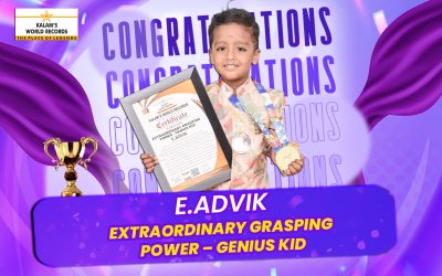 EXTRAORDINARY GRASPING POWER – GENIUS KID