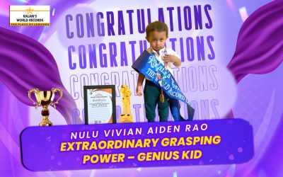 EXTRAORDINARY GRASPING POWER – GENIUS KID
