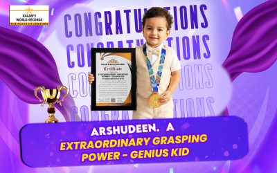 EXTRAORDINARY GRASPING POWER – GENIUS KID